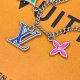 2023.07.11  M01125LV Instinct Necklace Blends Classic Elements of Louis Vuitton, Adjustable Metal Monogram Flower Decoration, LV Letter Decoration, Made in Italy, Metal Gloss and Enamel Glow Together