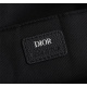 20231126 550 canvas and black grain calf leather Dior Oblique backpack, adorned with the 