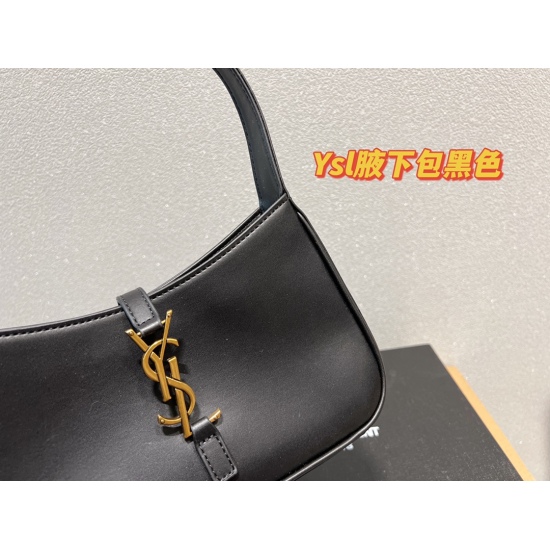 2023.10.18 P170 box matching ⚠️ Size 23.13 Saint Laurent Underarm Bag Fashionable and Fashionable Daily Paired with Various Styles of Clothing, Super Cool, Super Absorbent