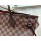 2023.10.1 205 No Box Size: 32 * 28cmL Home Neverfull Medium Shopping Bag! Bone ash grade products! Classic to no replicable! Checkerboard Classic! Has a texture! There's a smell!