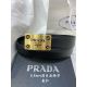 Prada men's automatic waistband - width 34MM 316 high-quality steel buckle with exquisite craftsmanship to create a soft feel that can be cut