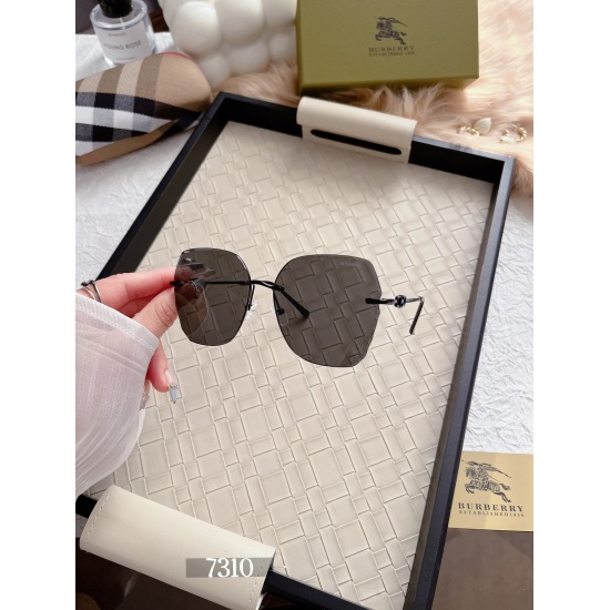 20240330 Brand: Burberry Model: 7310 # Description: Women's sunglasses: high-definition nylon lenses Classic B home elements Fashion cut edge live broadcast style