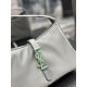 20231128 batch: 550 gray green buckle with white edge nylon ⚬ LE 5 A ̀  7_ Nylon style college style salt shoulder crossbody bag for men and women, lightweight nylon fabric, low-key, luxurious, and versatile for commuting. The bag is designed for leisure 