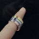 20240411 BAOPINZHIXIAO Gucci Ring New Star Letter Couple Ring Size 6-7-8-9 White Gold Gold 20