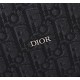 The Dior Lingot 50 handbag from 20231126 830 is a new product of the season, practical and elegant, with a unique style. Crafted with beige and black Oblique printed fabric, paired with black grain leather details to enhance style, the front is adorned wi