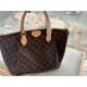 2023.10.1 215 box size: Bottom width 30 * Top width 35 * Height 30 L Home TURANNE handbag, commonly known as LV dumpling bag, fully enclosed zipper opening! Middle Ages! Classic style!