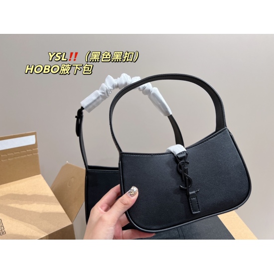 2023.10.18 Large P195 aircraft box ⚠ Size 25.14 small P185 aircraft box ⚠ Size 19.11 Saint Laurent Underarm Bag HOBO has a low-key and unique artistic atmosphere, with a high aesthetic value that is essential for beauty