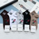 2024.01.22 Delivery Packaging [One Box of Five Pairs] Spring Edition Newly Released ✅✨ Gucci counter new men's and women's boat socks short socks ❗ The counter is synchronously updated, super soft and comfortable. The popular GG series of small items in t