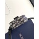 20231126 550 Dior Top Imported Original Factory Embroidery with Imported Cowhide Saddle Handbag This saddle vertical version handbag is paired with shoulder straps, featuring a fashionable design that showcases sophistication. The elegant temperament of Z