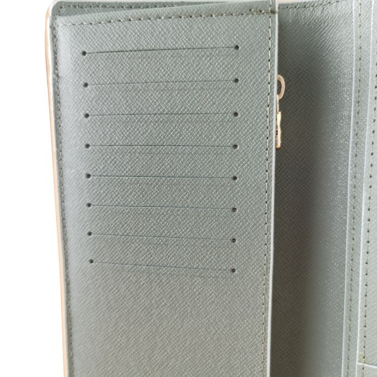 20230908 Top of the line Original [Physical Photo of Own Background] M63236 BRAZZA Wallet This Louis Vuitton Brazza wallet features Monogram Titanium gray canvas fabric, inspired by space exploration - a key theme in the men's fashion show for the autumn 
