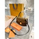 2023.10.1 p200Louis Vuitton/Louis Vuitton New LV Women's Bag Mtis Colored Crossbody Bag Mailman Bag M44876 23cm Folding Box Packaging