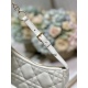 20231126 810 [Dior] New Product Dior Lounge Handbag Moon Bag This CD Lounge handbag is a new summer product from 2023, showcasing Dior's modern aesthetics and high-end style. Crafted with imported sheep leather and embellished with oversized rattan plaid 