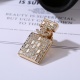 2023.07.23 Chanel autumn and winter series perfume bottle, diamond double C brooch, a super perfect fashion element with special design