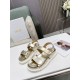 20240407 release 250 solid color series! Leopard print! The highest version of Dior D's 2022 new color scheme is amazing! Velcro sandals original replica, super durable and versatile, very comfortable to wear, slimming and whitening, even more fragrant th