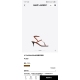 20240403 2023 Latest 270 Top of the line version [Saint Laurent] YSL Saint Laurent logo slim heel oil edged sandals will surely capture countless beautiful women this year. The perfect exposed skin on the back makes it appear whiter and slimmer. The class