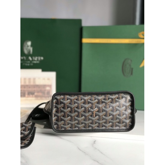 20240320 p810 [Goyard Goya] Upgraded double-sided mini tote, Anjou Mini limited edition customization - three color Y-shaped letter painted style, after multiple studies and improvements, continuously improving the fabric and leather, exclusive customizat