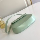 On March 12, 2024, P640 small size {flip mint green} exclusive PRADA new vintage underarm bag is coming! This year's popular vintage underarm bag has always been popular. The whole leather is delicate and smooth, and the irregular shape of the bag design 