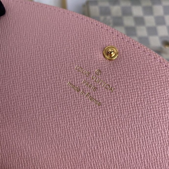 20230908 Louis Vuitton] Top of the line exclusive background N41625 Size: 19.5x 10.0x 1.5 cm Functional and beautifully designed Emilie wallet is made of soft Monogram canvas, lined with brightly colored lining, exuding an extremely elegant temperament. T