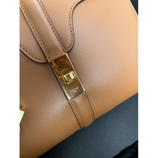 The name of CELINE's latest classic bag at P1230 on 20240315 is derived from the Paris address of CELINE's haute couture, which is the HTEL COLBERTT located at 16 RUE VIVIVIENE in the second arrondissement of Paris. 「16」 Designed by HEDI SLIMANE on his fi