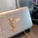 2023.10.18 P165 Cowhide Quality SAINT LAURENT ysl Saint Laurent High Quality Original Jelly Patent Leather Fabric ⭐ The craftsmanship of high-end customized genuine plate to plate vacuum electroplating silver, hardware, leather metal, and other products i