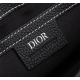 20231126 560 counter genuine products available for sale [original quality] Dior Men's SADDLE men's crossbody bag/chest bag model: 1ADPO095YKY_ H28E (black leather and white thread) beige and black Oblique prints with 