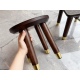 2023.10.1 Lv Old Flower Small Bench p185 (at the same price) Best Wanted Home Fur of the Year, perfect for daily use, with a strong sense of design. Handmade solid wood+| v Old Flower Leather Master's handcrafted, slow down and enjoy the small beauty of l