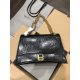 Batch 650 Balenciaga from Balenciaga in 20240324. Italian imported explosive pattern top layer cowhide tassel style small black nail (large bottom length 38cm * 24cm * 12cm) (medium bottom length 30cm * 19cm * 11cm/) (mini bottom length 23cm * 15cm * 99cm