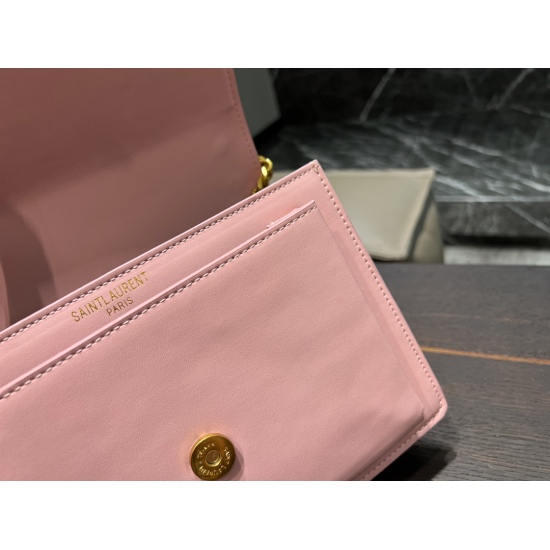 2023.10.18 P185 with box ⚠️ Size 24.16 Saint Laurent Sunset Bag Eternal Classic Clean, Elegant, Intelligent, Versatile and Versatile