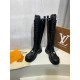 20230923 p420 Louis Vuitton (LV)'s latest popular women's boot of 2022. One to one debugging of the original shoes. Fabric: Top layer cowhide aged pattern material Color matching Inner lining: Cowhide outsole: Rubber light material Size: 35-40 (34.41 cust