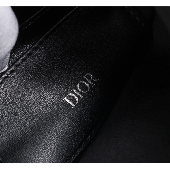 20231126 350 Counter Authentic Available for Sale [Top Quality Original Order] Dior OBLIQUE Handbag [Comes with Counter Authentic Box] Model: 2OBCA225-1YSE (Black Cloth Jacquard) Size: 27 * 19 * 1cm Physical Photo, Same as Goods, Heavy Gold Authentic Prin