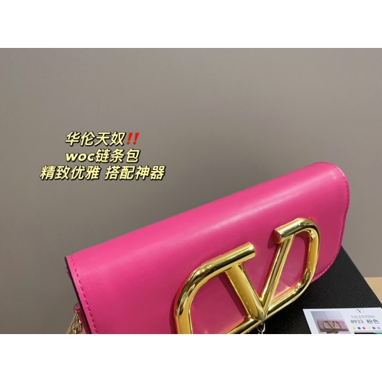 2023.11.10 P135 box matching ⚠ Size 23.11 Valentino woc chain bag unlocks the most beautiful girl in the whole street with fashionable charm cool and cute