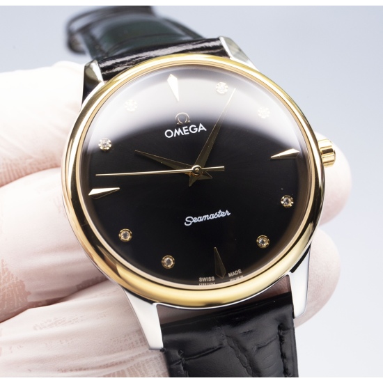 20240408 White Paper 580 gold ➕ 20. Steel strip ➕ 20. Brand: Omega Type: Men's boutique watch Material: 316 stainless steel watch case (pot cover shape) Movement: Original imported West Iron City movement (zero repair, tested upon shipment) Material: Mine