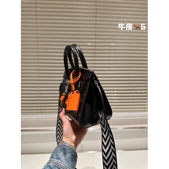 On October 29, 2023, top grade pure leather P340 with box scarves Herms/Hermes Platinum Bag high-end quality counter The latest imported lychee pattern star with the same original quality, Herms Every girl's essential item size: 20cm