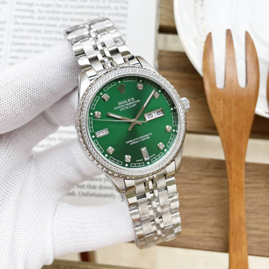 20240408 690 Rolex ROLEX New Business Men's Mechanical Watch Imported from Xitie City 8215 Movement 316L Precision Steel Case Mineral Glass Mirror 316L Precision Steel Strap Diameter 40mm Thickness 12mm Life Rhythm Mastered