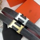 2023.08.07 Hermes Hermès men's double-sided leather belt 38mm double-sided imported leather press. Double sided use of dedicated cabinet wiring with new buckle