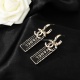 On July 23, 2023, Xiaoxiang Chanel's new product earrings were purchased on behalf of a one-to-one quality Chanel Goose series. Classic cc logo style, high-end, versatile, and high-end feel were in stock