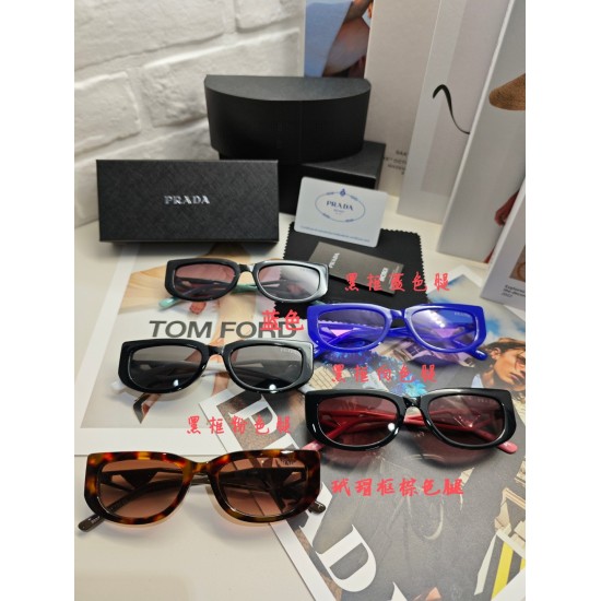 20240413 P85 PRADA Prada World Class Master Manufacturing High quality trendy and versatile men's slim face sunglasses!