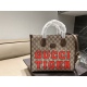 2023.10.03 p185 ⚠️ Size 31.58GG... Tote Year of the Tiger Limited Gucci tiger letter print must be worn by babies born in the year of their birth