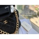 On October 13, 2023, 215 comes with a box size of 25 * 15cm. Xiaoxiangjia 23A tassel hobo underarm bag is not greasy! Unique and retro tassel hardware is extremely beautiful, with a full texture and a sense of sophistication, suitable for both sweetness a