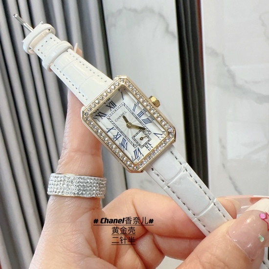 20240417, 2024: The new watch case with diamond belt 155 will be launched# Two and a half, two and a half dial collection # Chanel CHANEL Chanel BOYFRIEND TWEED twill soft cloth steel strip with metal interior and special design! I can't do without a boyf