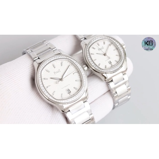 20240408 White Steel 1400 Rose Gold 1450 (Diamond Plus 50) TW Count Ultra Thin PIAGET POLO Series Couple Watch, known as Little Nautilus [Wangchai]! (Earl Steel King) is an elegant sports watch that can be used for both business and leisure activities. We
