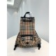 On March 9, 2024, P950, a Burberry Burberry 22 year old brand new checkered cotton teddy bear backpack, produced in Dongguan. The body of the backpack is made of original checkered cotton material, which is very light on the upper body. The backpack is si