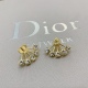 20240411 BAOPINZHIXIAAODior rhinestone fan earrings can be disassembled for super strong wearing effect! CD Star Pearl Water Diamond Element! Advanced customization! In stock, special price ￥ 18