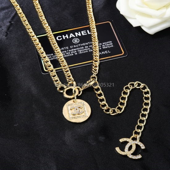 2023.07.23 Xiaoxiang Chanel 2021 New Waist Chain Counter Synchronized with New Double C Necklace Crafted with Precision to Create Original Consistent Brass Material