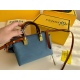 2023.10.26 P195 (Folding Box) size: 1810FENDI Fendi Mini By the way Handbag Denim Canvas with a pure and minimalist silhouette, the hawksbill design handle adds a touch of design! Handheld crossbody, easy to wear, with salt and sweet taste ❣️