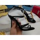 20240403 280 [Saint Laurent] Saint Laurent, Slim Heel Hot Diamond Sandals 2023 Early Autumn Counter synchronized with the latest models, YSL, French rhinestone decoration, classic and beautiful works, the hottest spring and summer collection, combining te