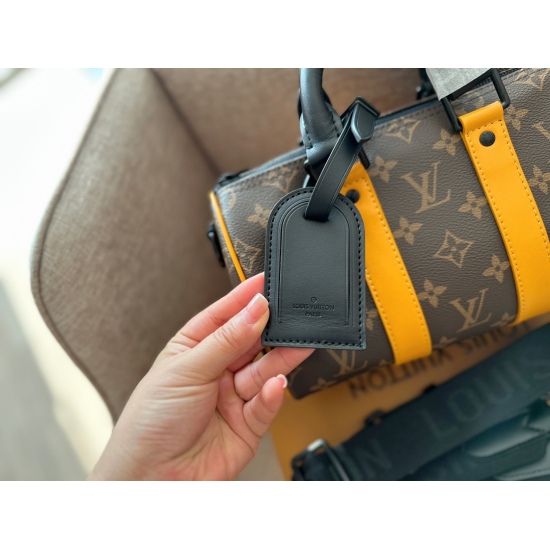 2023.10.1 225 comes with a full set of packaging dimensions: 24 * 15cmL home keepall pillow bag, it's really cute! Same style for men and women!!!! Boyfriend's Battle Bag Orange+Classic Old Pattern Road Toto Young Fashion Search Lv Keepall