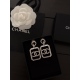 20240413 P70 ch * nel large square full diamond earrings manufacturer direct sales ‼️‼ ZP material! This is also quite awesome. No matter the overall design or the wearing effect, it is simply super awesome. The diamond effect is luxurious and shining ✨ D