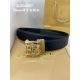 Ba Men's Automatic Belt - Width 35MM 316 Exquisite Steel Buckle Crafted with Fine craftsmanship, Soft Feel, Can Be Tailored