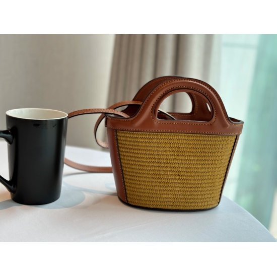 2023.09.03 195 box accessory [upgraded version] size: 15 down, 22 up, 13 Marni vegetable basket, one on top, fashionable in seconds, increasing n levels of summer essential items~small and cute m